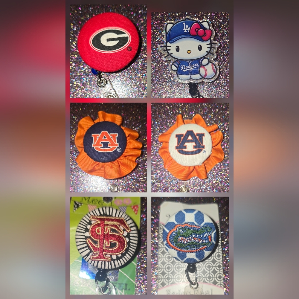 Work Badge Reel - Holiday Sports Seasonal - Picture 3 of 6